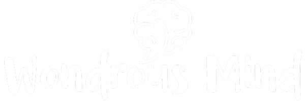 Wondrous Mind Education Centre Logo White